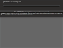 Tablet Screenshot of globelicsacademy.net
